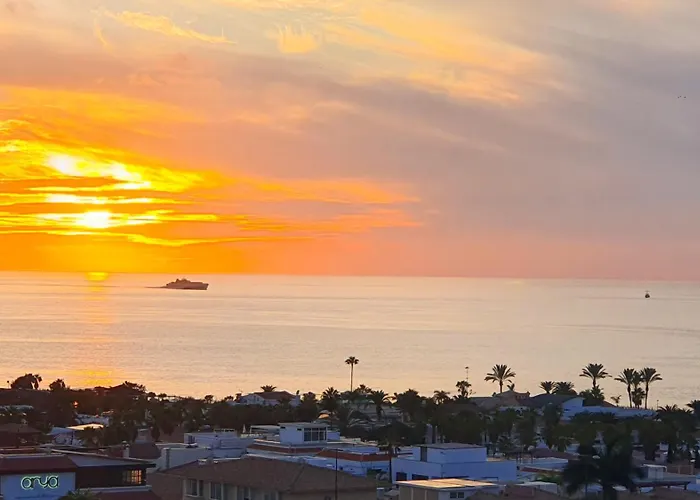 Terraza Sunset In Mar, Pool & Padel Apartment Palm-mar